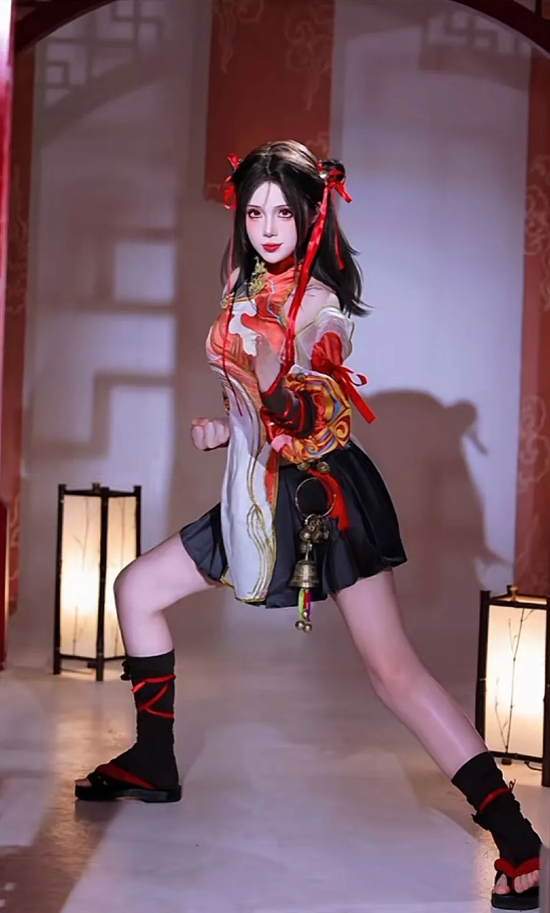 “后来我不再奢求幸福“只希望你和我平平安安”#沈妙#朱雀星衣#永劫无间#cos#平安#甜妹#沈秒皮肤cos