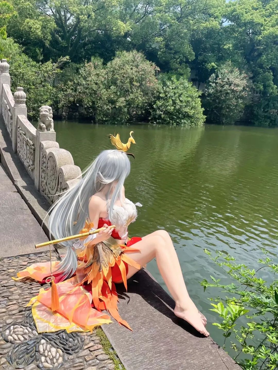 身无彩凤双飞翼，心有灵犀一点通#王昭君#凤凰于飞#cos#王者荣耀#御姐