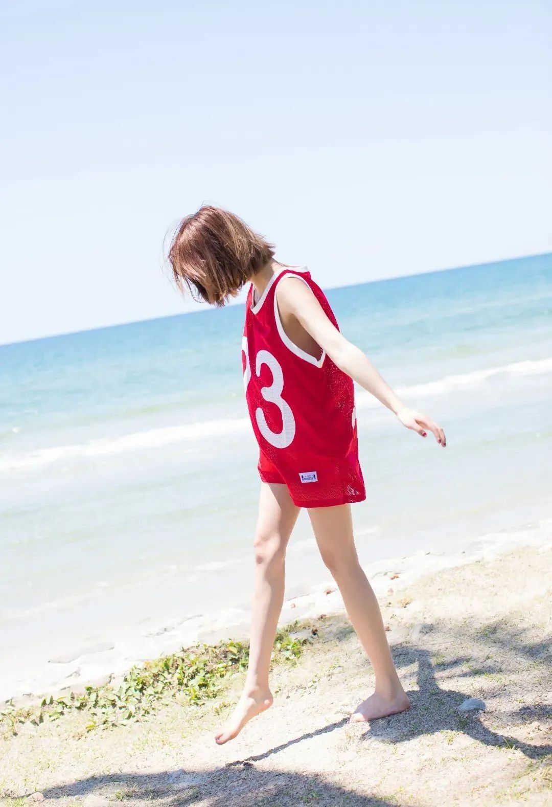 穿23号球衣的小姐姐，爱了爱了！