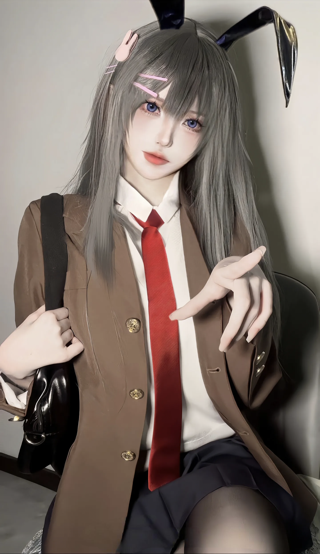 我比你想象中还要喜欢你#樱岛麻衣cos#jk#请和我约会#cos
