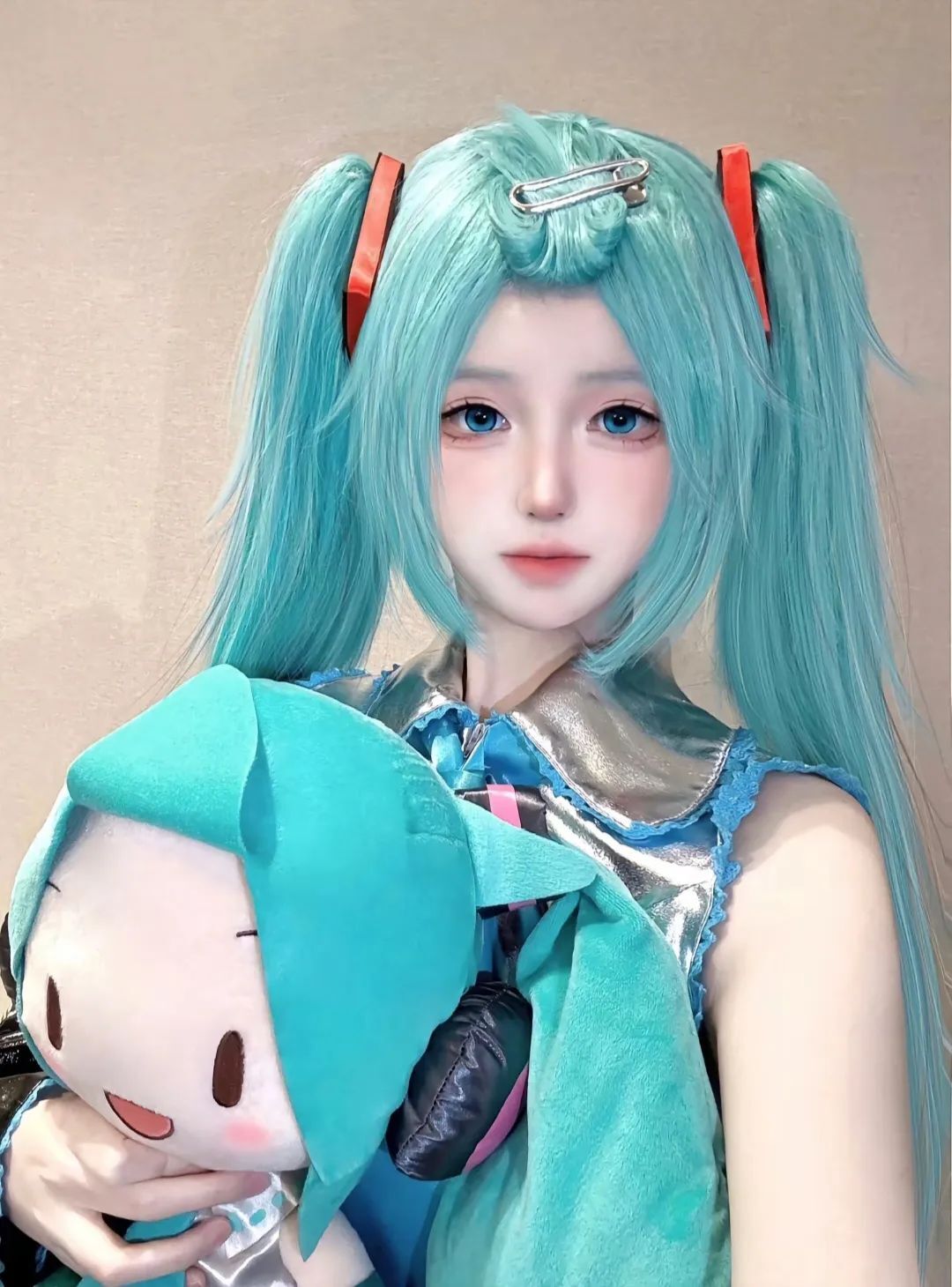 心疼你的眼泪…我的意思是 零零碎碎的世界幸好遇见了你#初音未来#cos#miku#甜妹