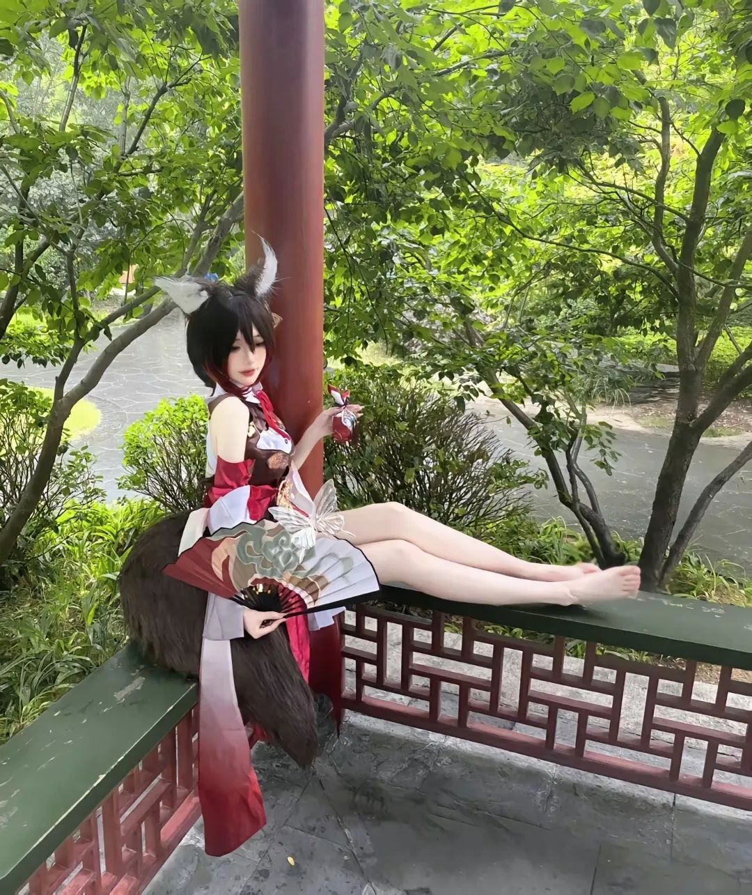 “擦肩而过只是一瞬间，相见与离别即使是如此，我也珍惜所遇到的所有”#停云#崩坏星穹铁道#cos#甜妹#星穹之旅