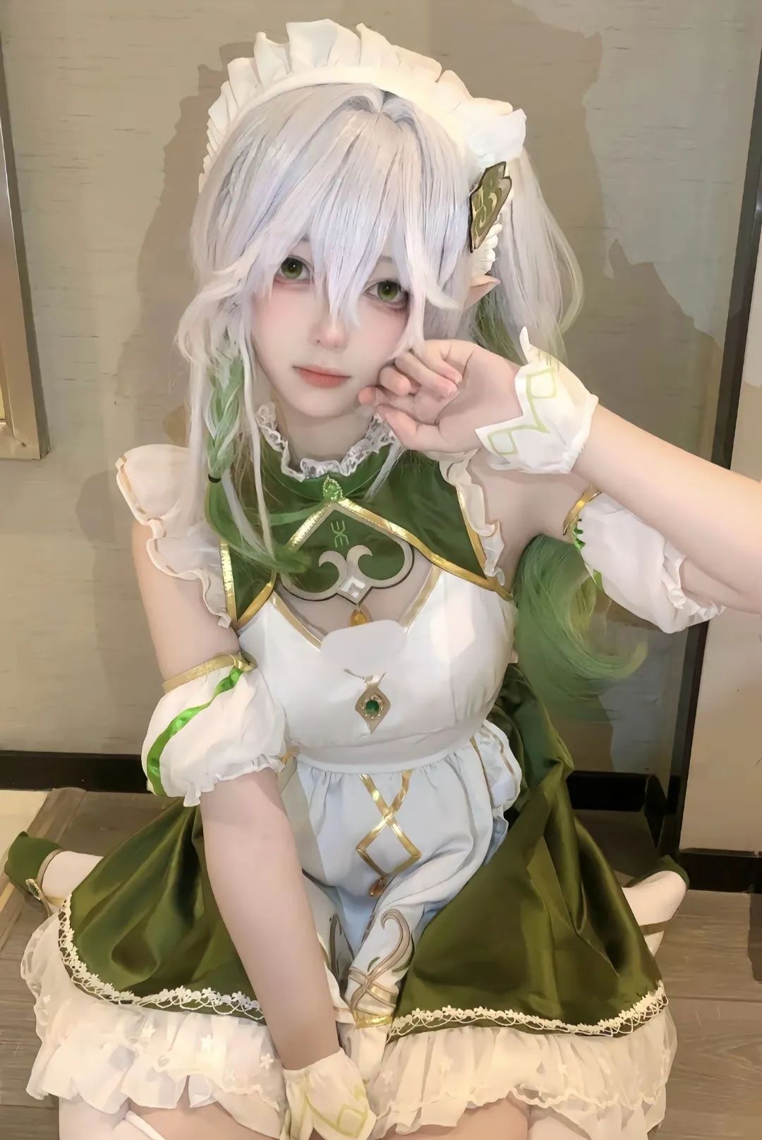 我逐渐明白，这些被不可描述而又恒久变化之物才是世间最深奥的东西。#纳西妲#cos#原神#异世界之旅