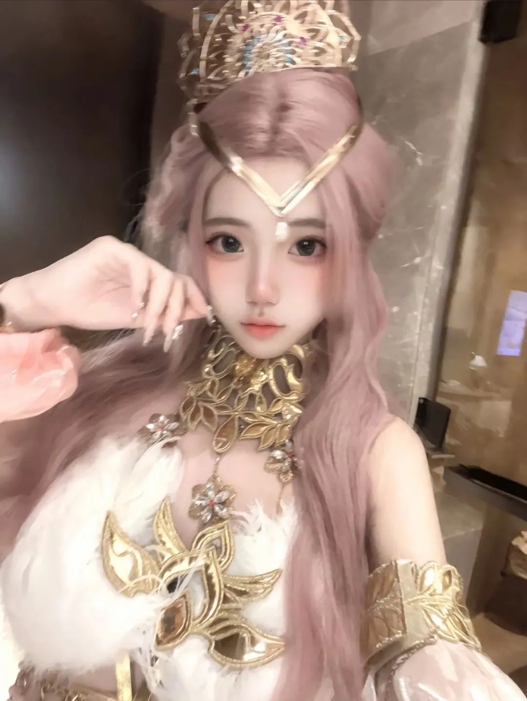 “我可能会质疑你，但是永远都忘不了你最初的样子，我永远都会是你最忠诚的信徒。”#永劫无间#迦南#cos##御姐#