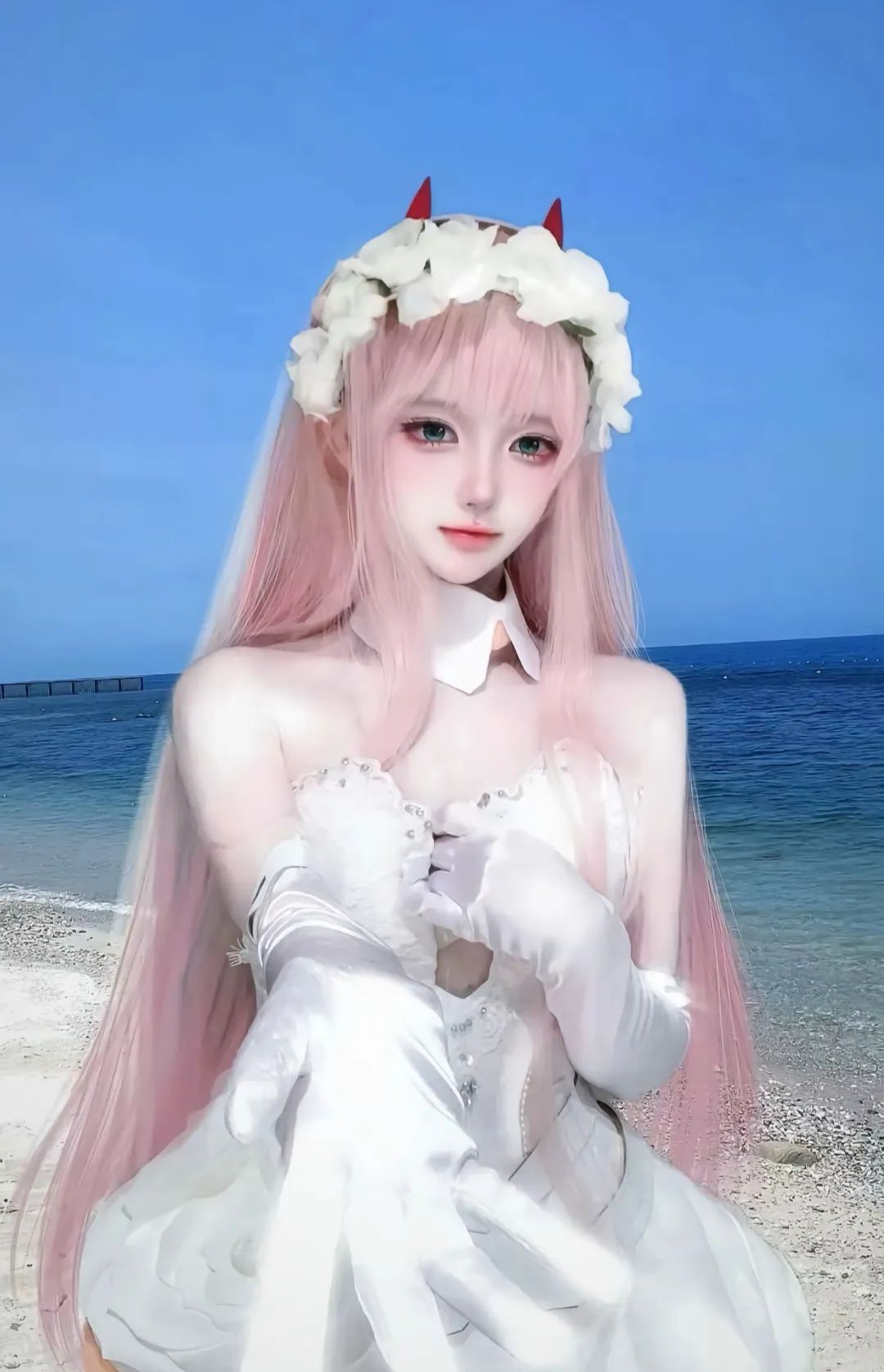 无论到什么时候都可以，如果灵魂存在，我会在那颗星球再次与你相遇。你零，我也是，我爱你Darling。02#cos#甜妹#国家队