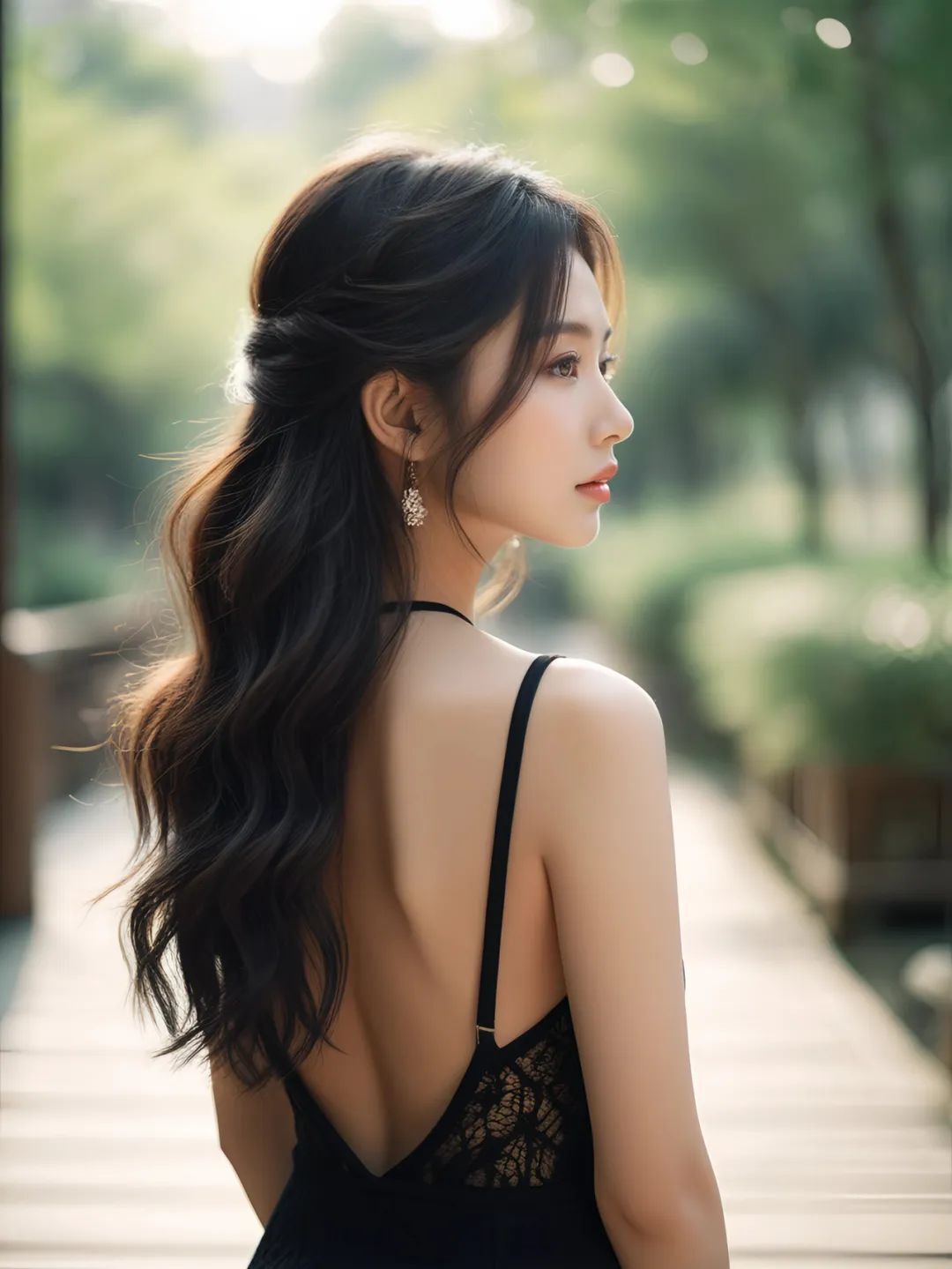 绝美背影