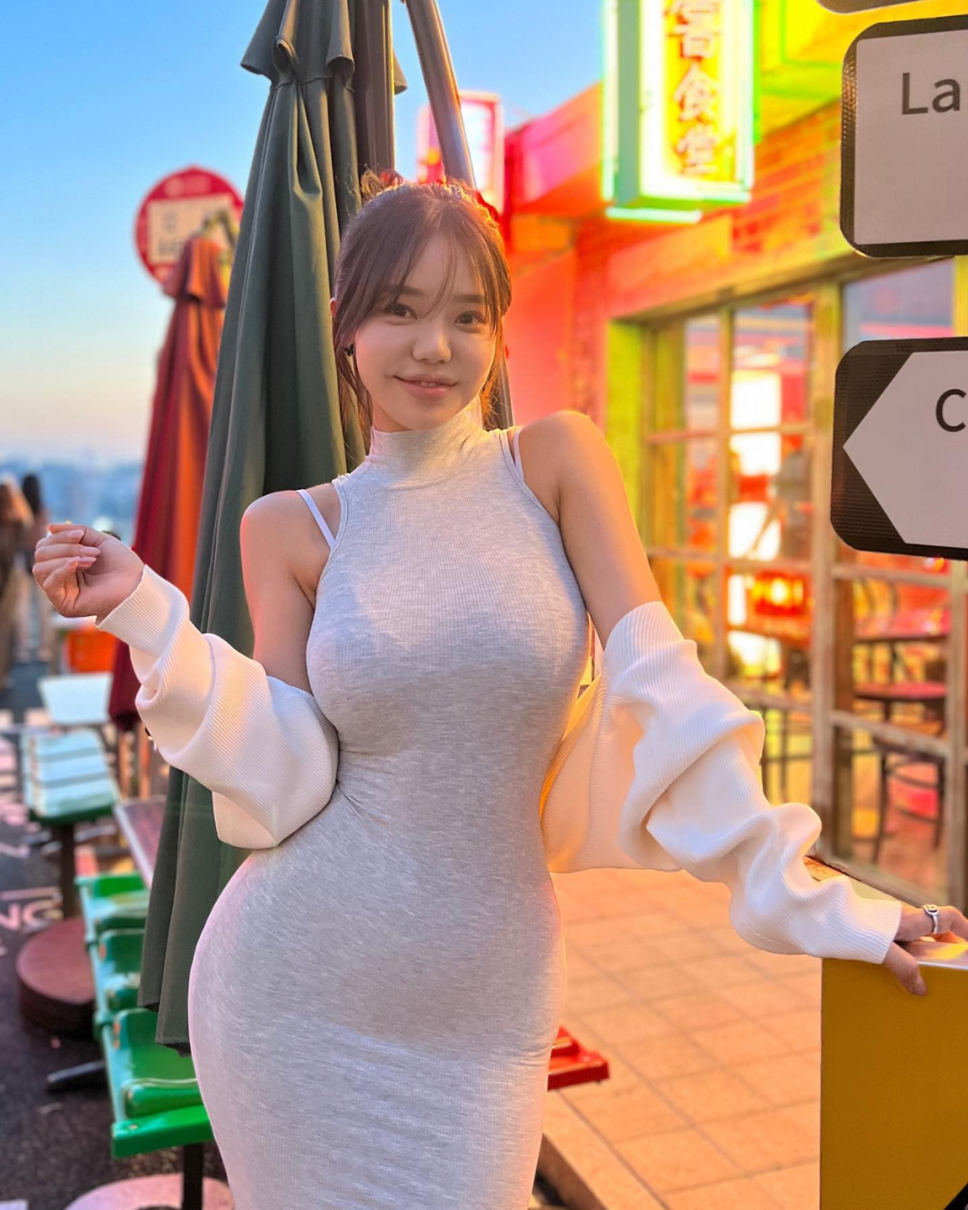 身材也太好了吧！颜值还在线
