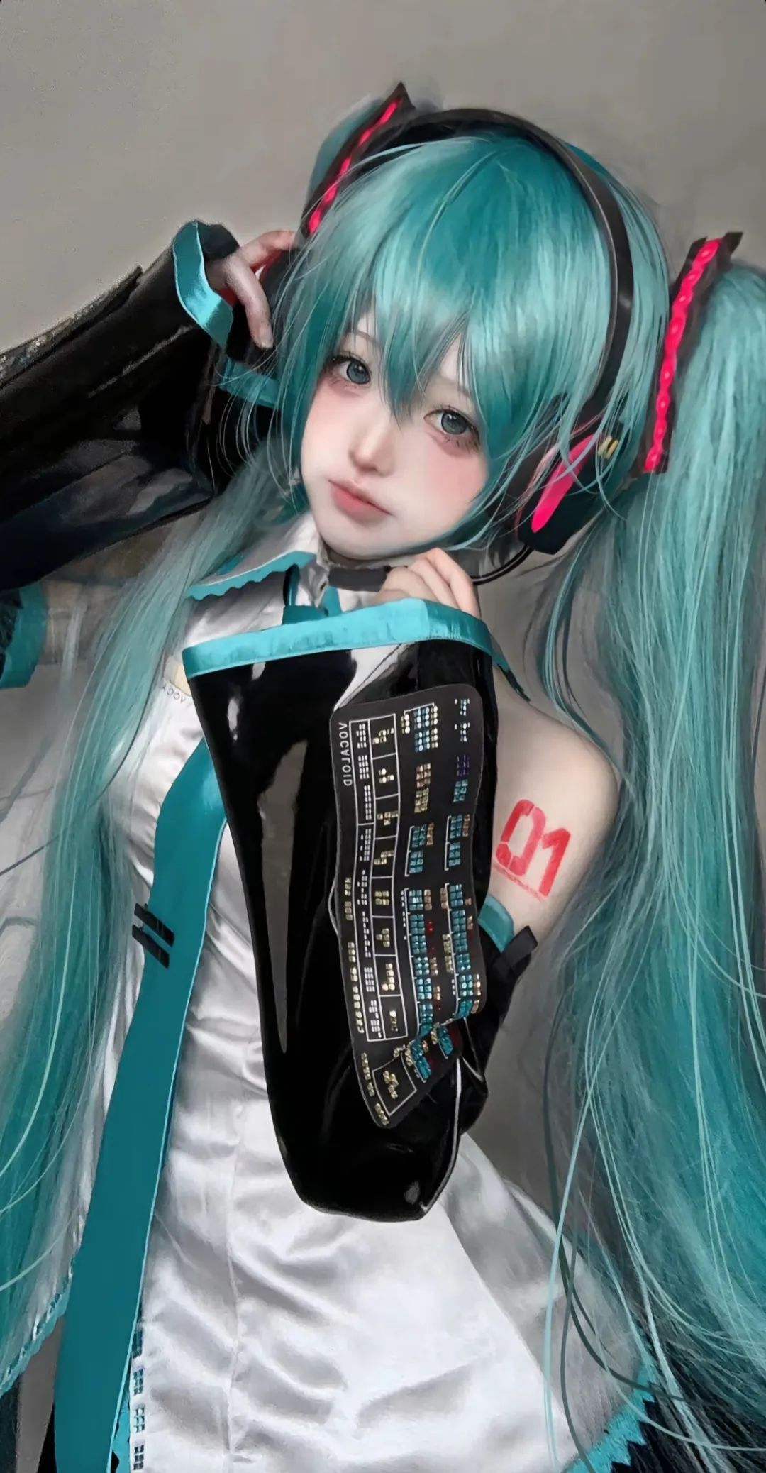 心疼你的眼泪…我的意思是 零零碎碎的世界幸好遇见了你#初音未来#cos#miku#甜妹