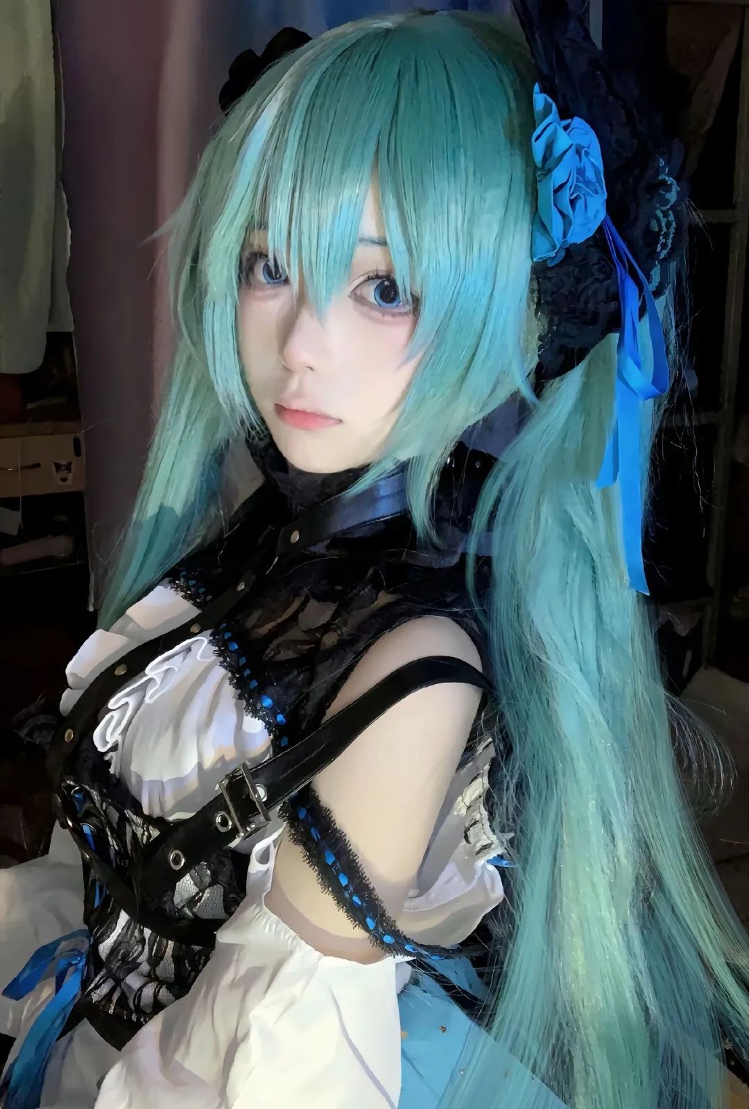 心疼你的眼泪…我的意思是 零零碎碎的世界幸好遇见了你#初音未来#cos#miku#甜妹