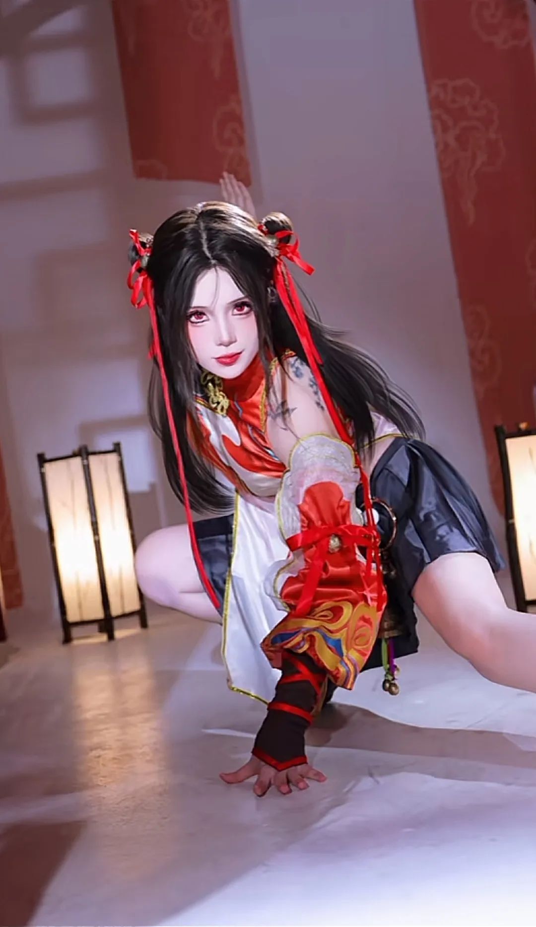 “后来我不再奢求幸福“只希望你和我平平安安”#沈妙#朱雀星衣#永劫无间#cos#平安#甜妹#沈秒皮肤cos