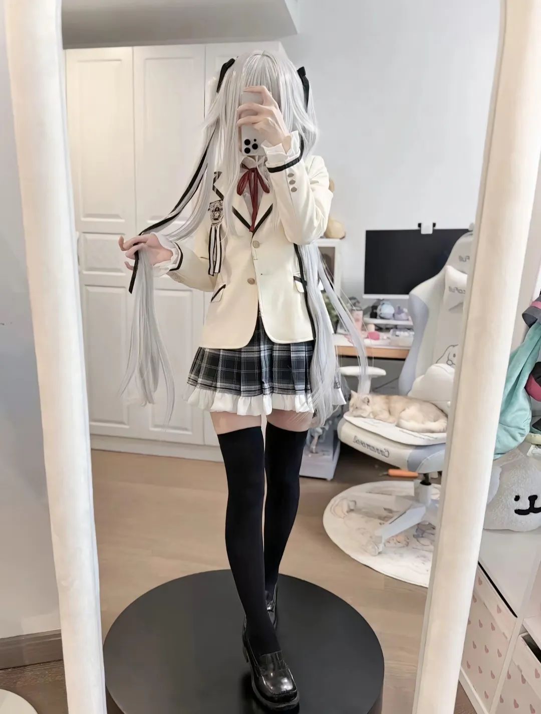 “如果时光可以倒流，我还是会选择认识你，虽然会伤痕累累，但是心中的温暖记忆是谁都无法给与的谢谢你来过我的世界”#篝之雾枳#cos