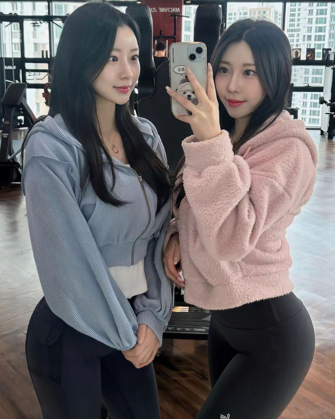 姐妹花一起来，双倍快乐啊！