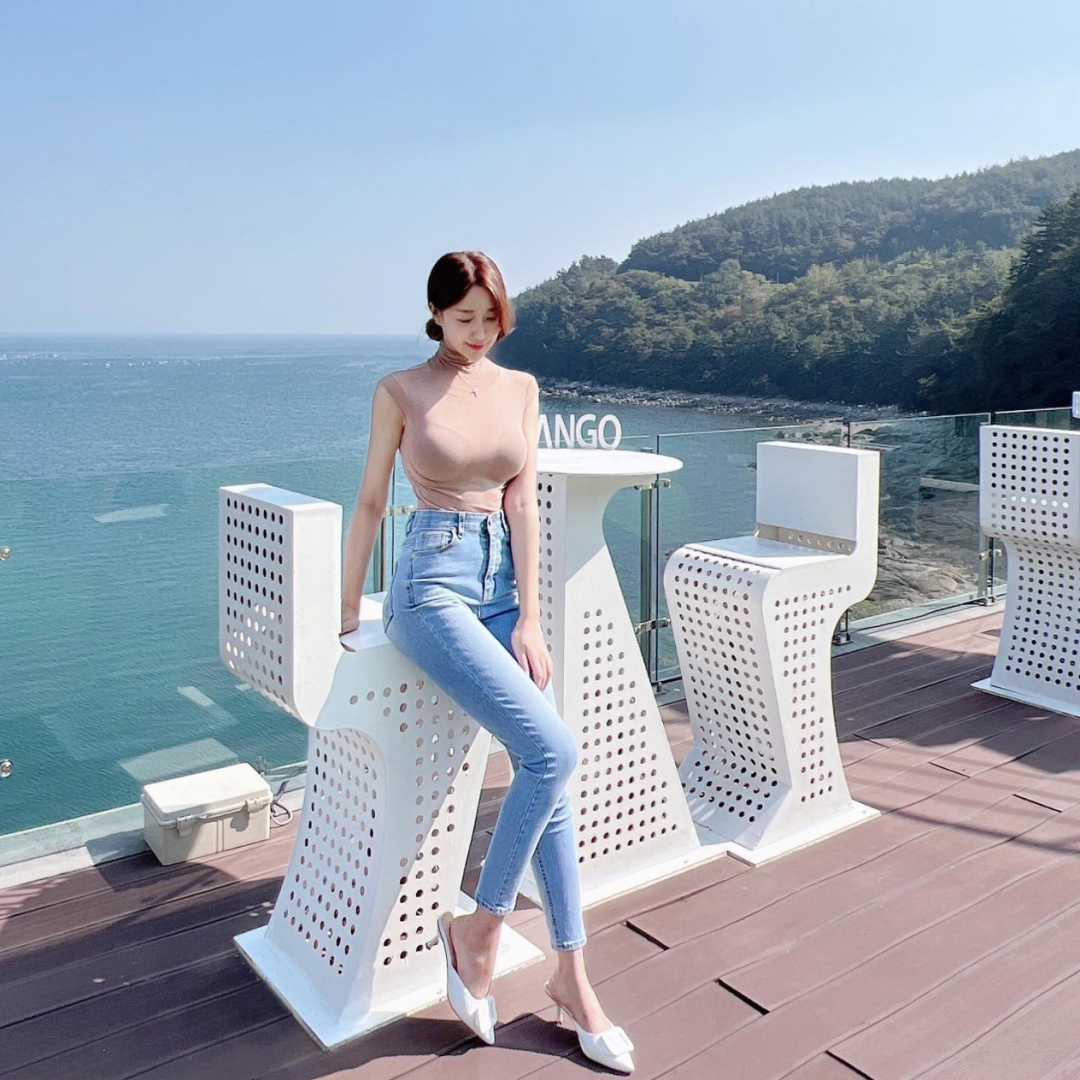 透视装！瑜伽裤！极品韩妹爽翻天！