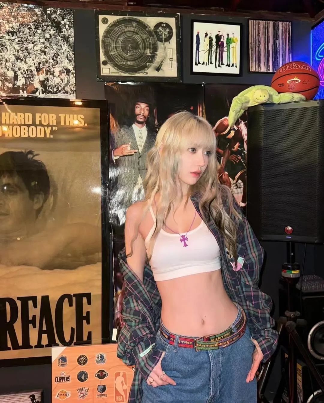 哇！湖人女球迷！全球百大美女！小姐姐好喜欢...