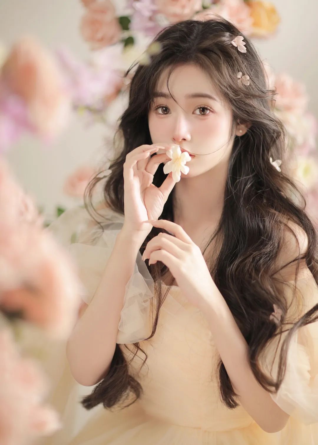 风很温柔，花很浪漫