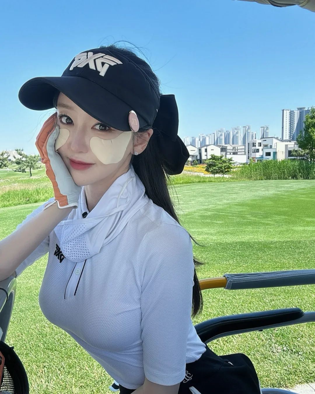 高尔夫女神！顶级身材太润了