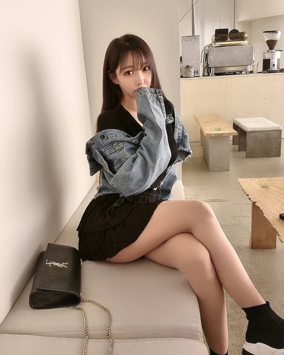 身材比例也太好了吧！气质颜值都在线！