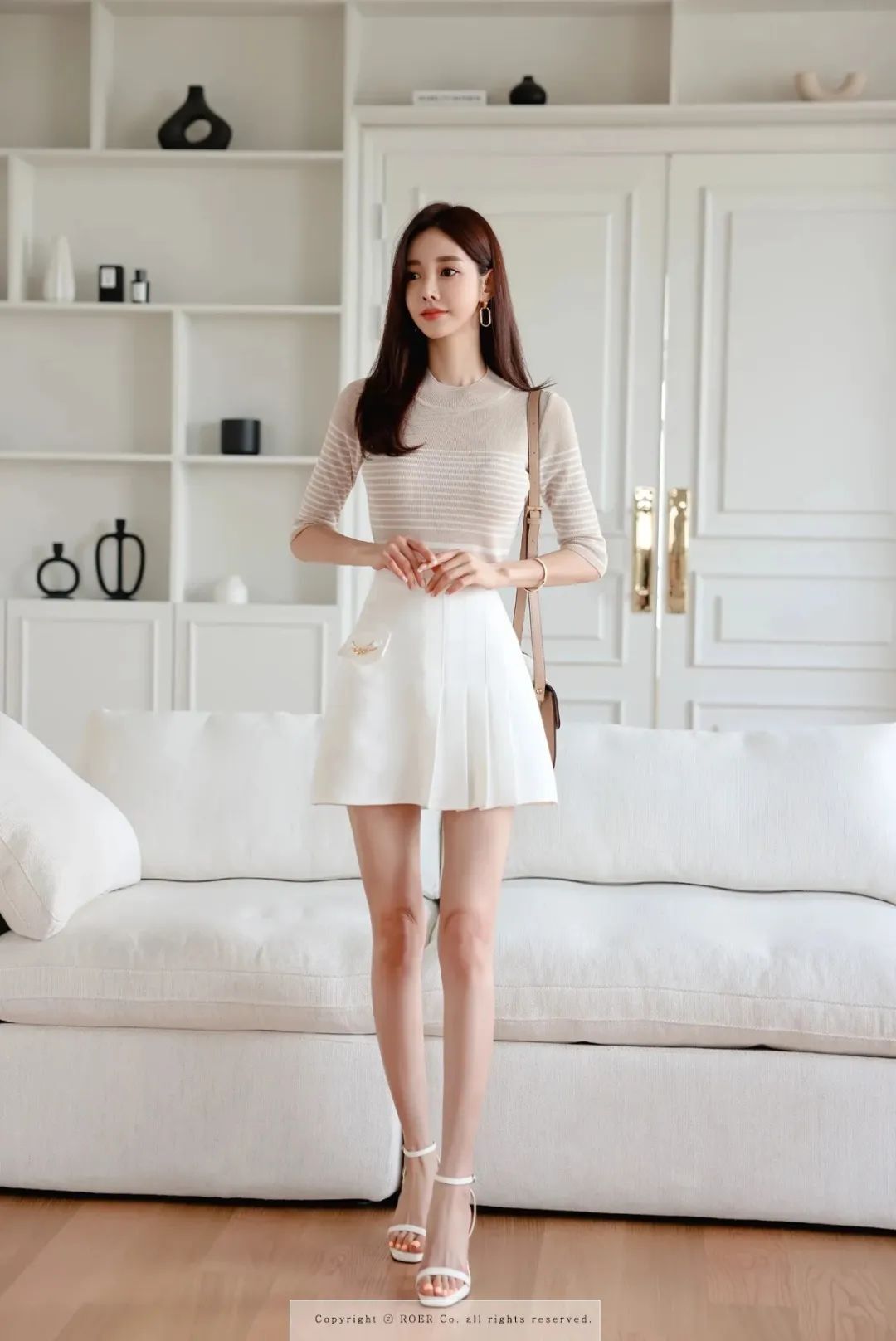 孙允珠图鉴824，条纹淑女小资情调