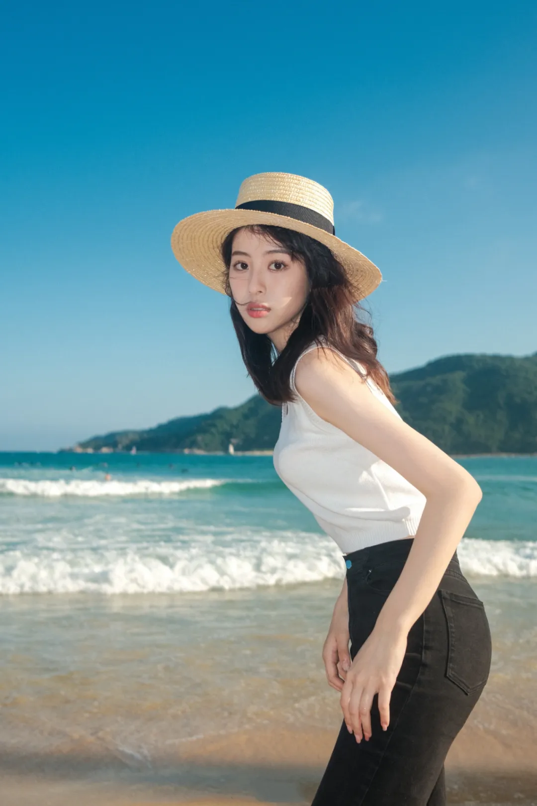 NBA最美女主播！原广东华侨中学校花，这颜值，简直绝了！