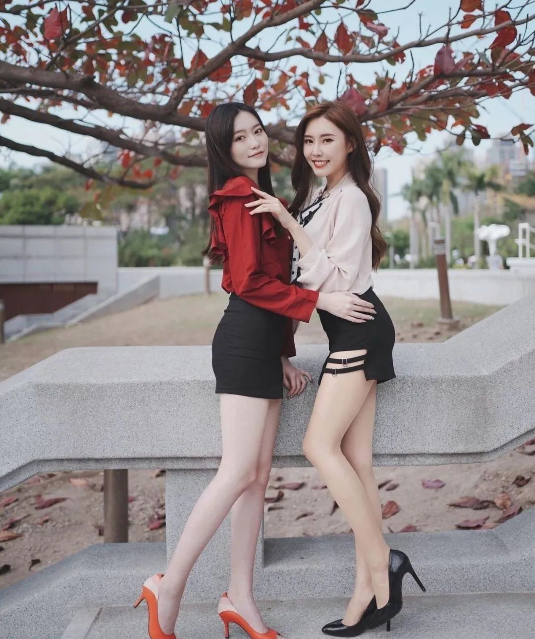 台湾绝美辣妈!黑丝,全都是黑丝!