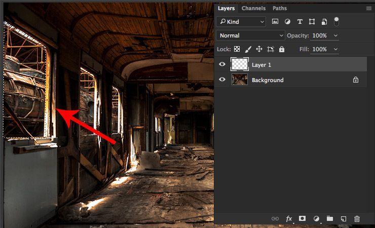 Ambient Light - Selection Photoshop cc tutorial