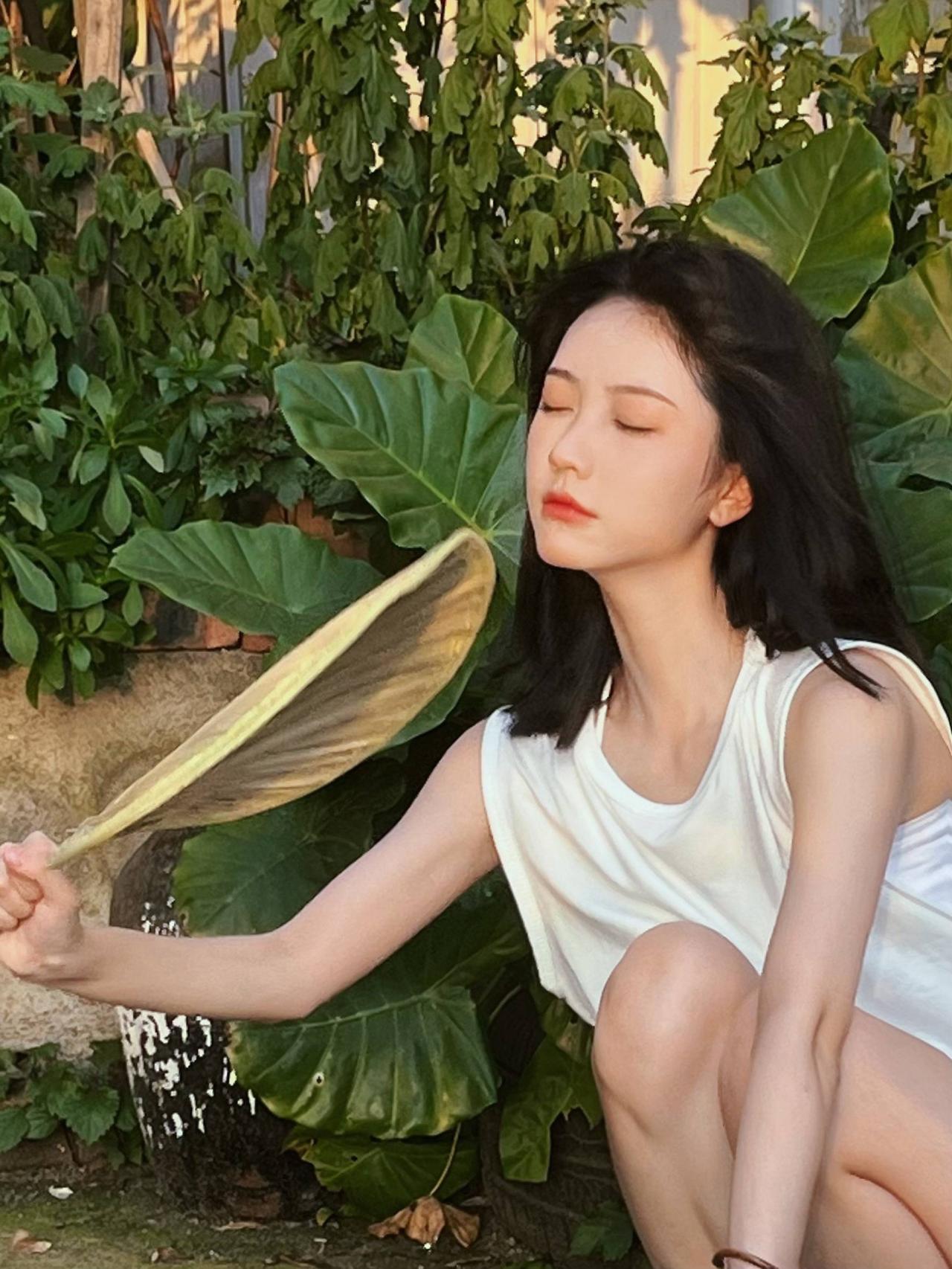 夏天是什么样子-唯美女生