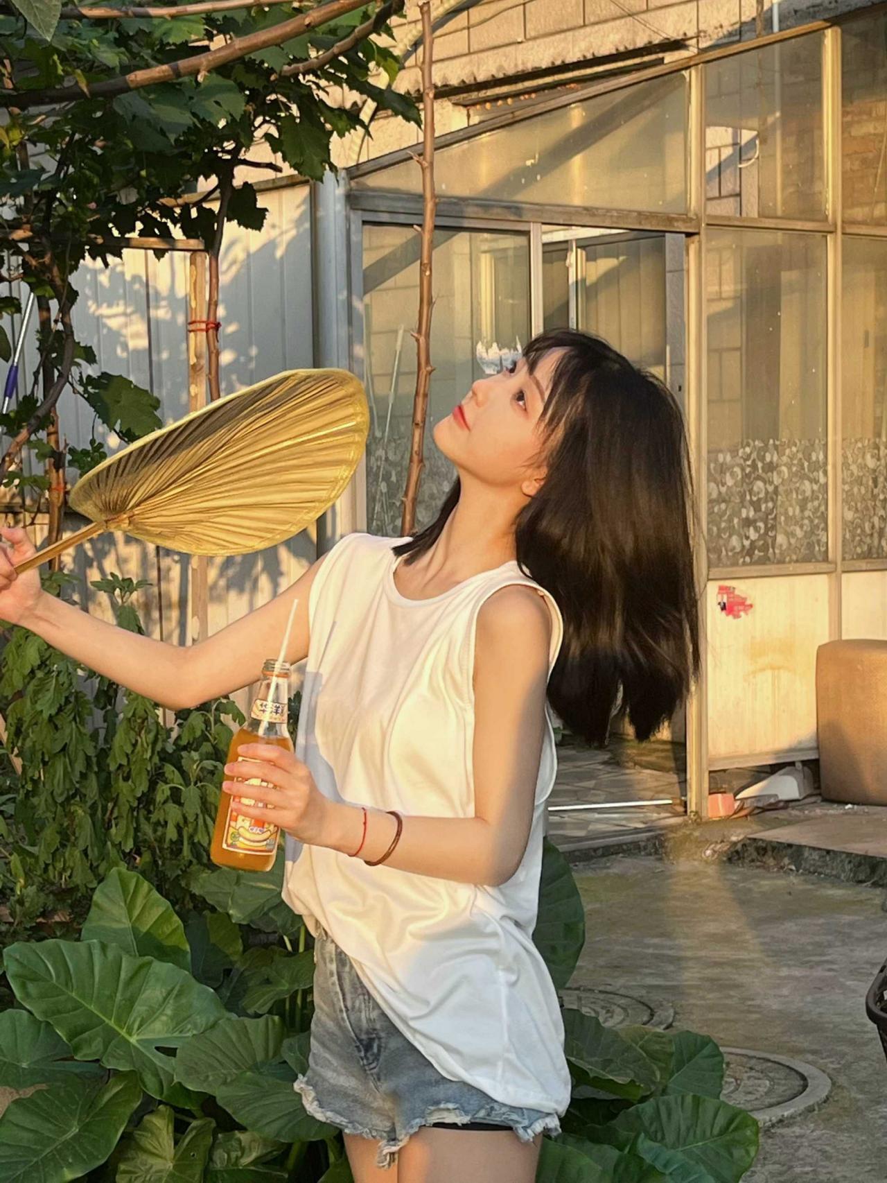 夏天是什么样子-唯美女生
