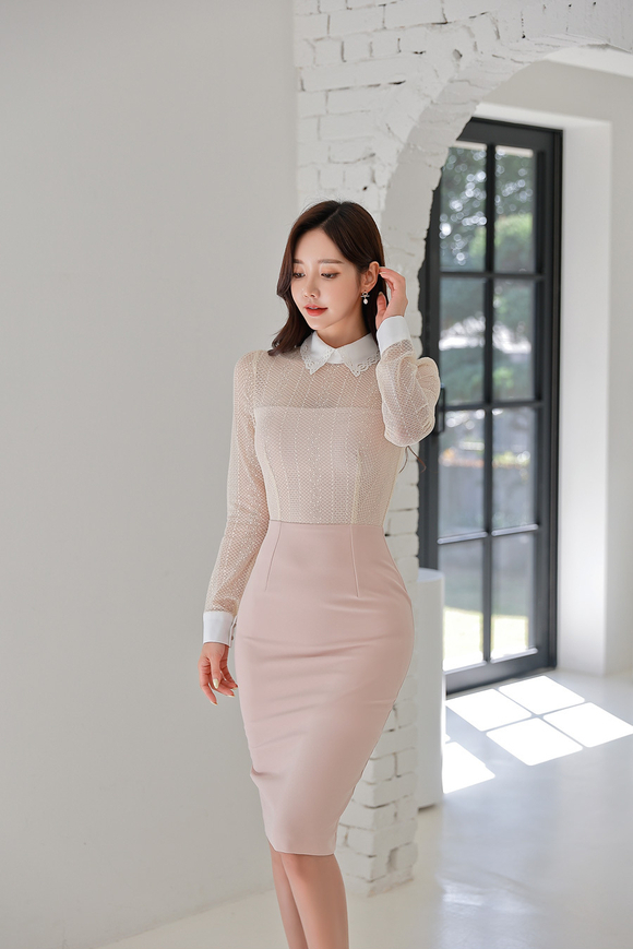 240324_RO更新(轻薄网纱水蜜奶甜淑女及膝裙)