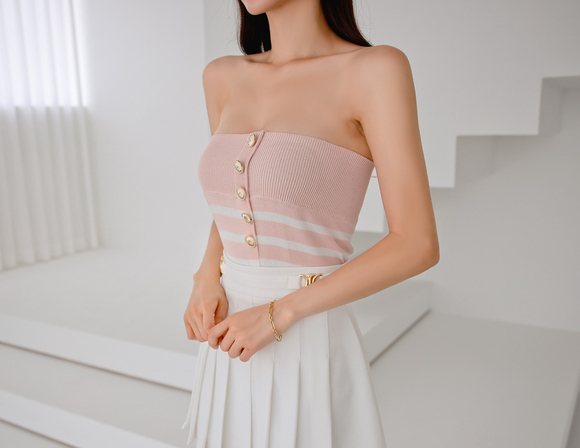 240103_RO更新(彩虹初恋树莓横条针织抹肩裙)