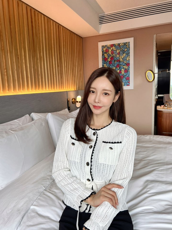 221008_OC更新(轻羽花扇网格密纹文静小开衫)